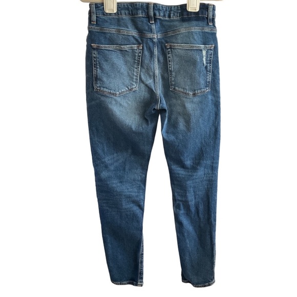 ASOS Distressed Straight Leg Jeans - Picture 2 of 6